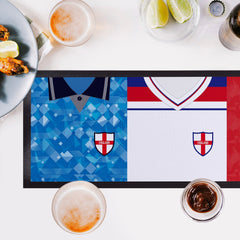 England - Retro Football Shirts - Bar Runner