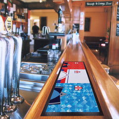 England - Retro Football Shirts - Bar Runner