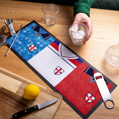England - Retro Football Shirts - Bar Runner