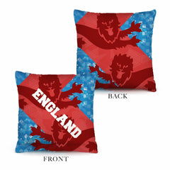 England - Retro Patchwork Cushion - Two Sizes