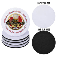 England Rugby League Edwards - Coaster - Circle or Square