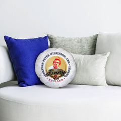 England Rugby Union Jonny  - Legend Collection - Circle Cushion 14inch
