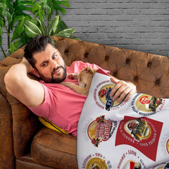 England Rugby Union - Legend Collection - Fleece Blanket 150cm X 150cm