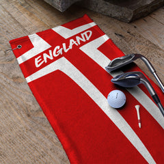 England St George - Euro's - Golf Towel