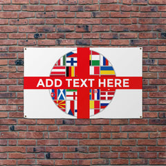 England St George - Flags - 5 X 3 Personalised Banner
