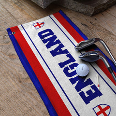 England Stripe - Euro's - Golf Towel