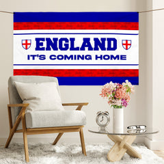 England Stripe - Personalised 5ft x 3ft Fabric Banner