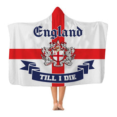 England - Till I Die - London City - Hooded Blanket