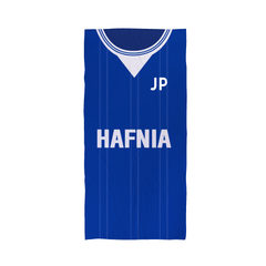Everton- 1984 - Home Shirt - Personalised Lightweight, Microfibre Retro Beach Towel - 150cm x 75cm