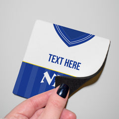 Everton 1986 Home Shirt - Personalised Drink Coaster - Square Or Circle