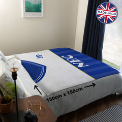 Everton - 1986 Home Shirt - Retro Fleece Blanket