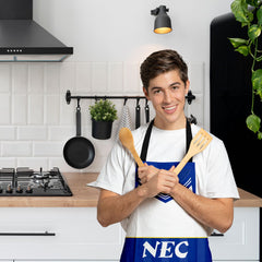 Everton - 1986 Home Shirt - Retro Football Novelty Water-Resistant, Lazer Cut (no fraying) Light Weight Adults Apron