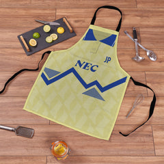 Everton - 1990 Away Shirt - Retro Football Novelty Water-Resistant, Lazer Cut (no fraying) Light Weight Adults Apron