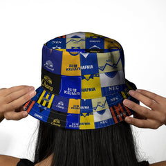 Everton Kit Montage - Bucket Hat