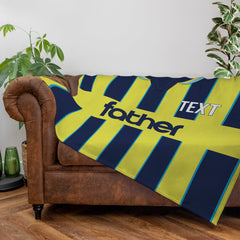 FATHER - Manchester Blue - 1998 Away  - Fleece