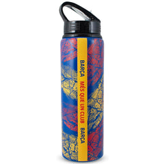 FC Barcelona HD Printed Aluminium Drinks Bottle