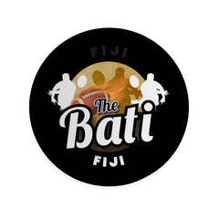 Fiji Rugby League  Bati - Coaster - Circle or Square