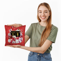 Football Art England 2001 Cushion - Two Sizes