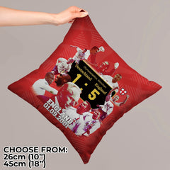 Football Art England 2001 Cushion - Two Sizes