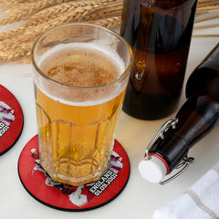 Football Art England 2001 - Drinks Coaster - Square Or Circle