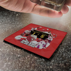 Football Art England 2001 - Drinks Coaster - Square Or Circle