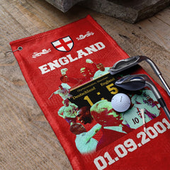 Football Art England 2001 - Golf Towel