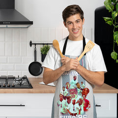 Football Art England Euro 1996 - Adult Apron