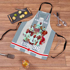 Football Art England Euro 1996 - Adult Apron