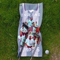 Football Art England Euro 1996 - Golf Towel