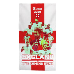Football Art England Euro 2020 Beach Towel - 150cm x 75cm