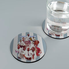 Football Art England Euro 96 Drinks Coaster - Square Or Circle