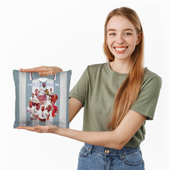 Football Art England Euros 1996 Cushion - Two Sizes