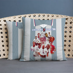 Football Art England Euros 1996 Cushion - Two Sizes