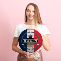 France Deschamps  - Legend Collection - Circle Cushion 14inch