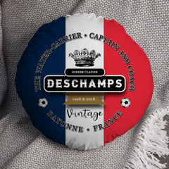 France Deschamps  - Legend Collection - Circle Cushion 14inch