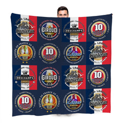 France - Legend Collection - Fleece Blanket 150cm X 150cm