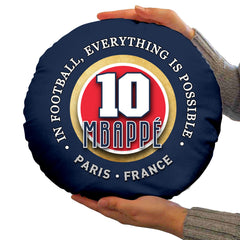 France Mbappe  - Legend Collection - Circle Cushion 14inch