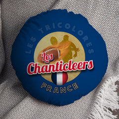 France Rugby League - Chanticleers  - Legend Collection - Circle Cushion 14inch