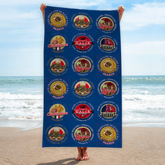 France Rugby League - Legend Collection - Beach Towel