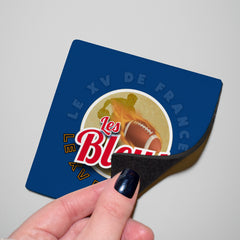 France Rugby Union Les Bleus - Coaster - Circle or Square