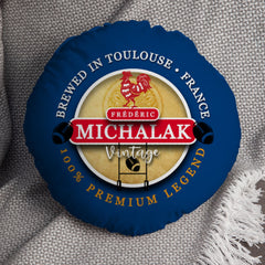 France Rugby Union rooster  - Legend Collection - Circle Cushion 14inch