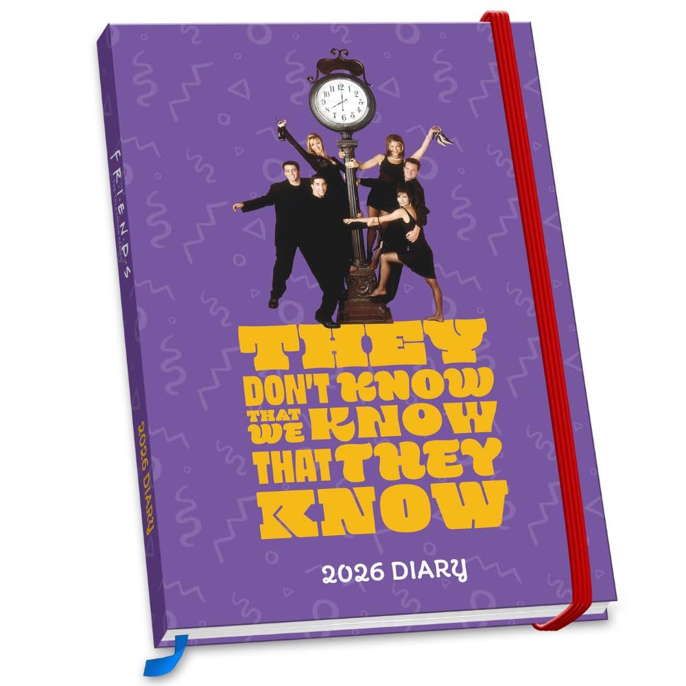 Friends A5 Diary 2026