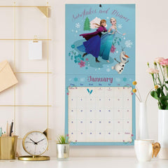 Frozen Square Calendar 2026