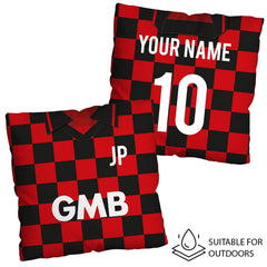 Fulham - 1996 Away Shirt - 45cm or 61cm Retro Showerproof Outdoor Cushion