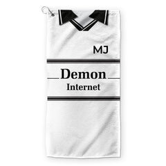 Fulham - 2000 - HOME - Personalised Retro Lightweight, Microfibre Golf Towel