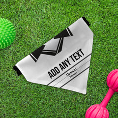 Fulham 2000 Home Shirt - Personalised Pet Bandana - 4 Sizes