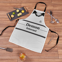 Fulham - 2000 - HOME Shirt - Personalised Retro Football Adults Apron