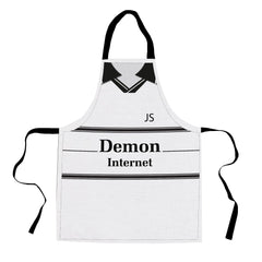 Fulham - 2000 - HOME Shirt - Personalised Retro Football Adults Apron
