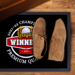 Fulham  Championship  - Football Legends - Door Mat -60cm X 40cm