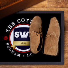 Fulham  Craven Cottage  - Football Legends - Door Mat -60cm X 40cm